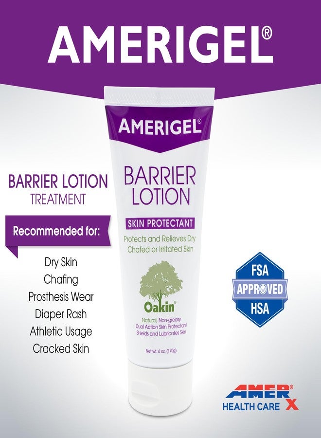 AMERIGEL Barrier Lotion (6 oz.) - Skin Protectant to Protect Chafed, Cracked, and Chapped Skin - Image 3